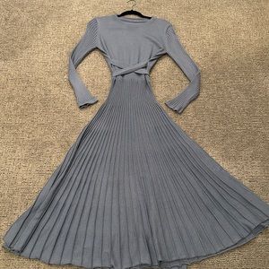Ribbed maxi dress
